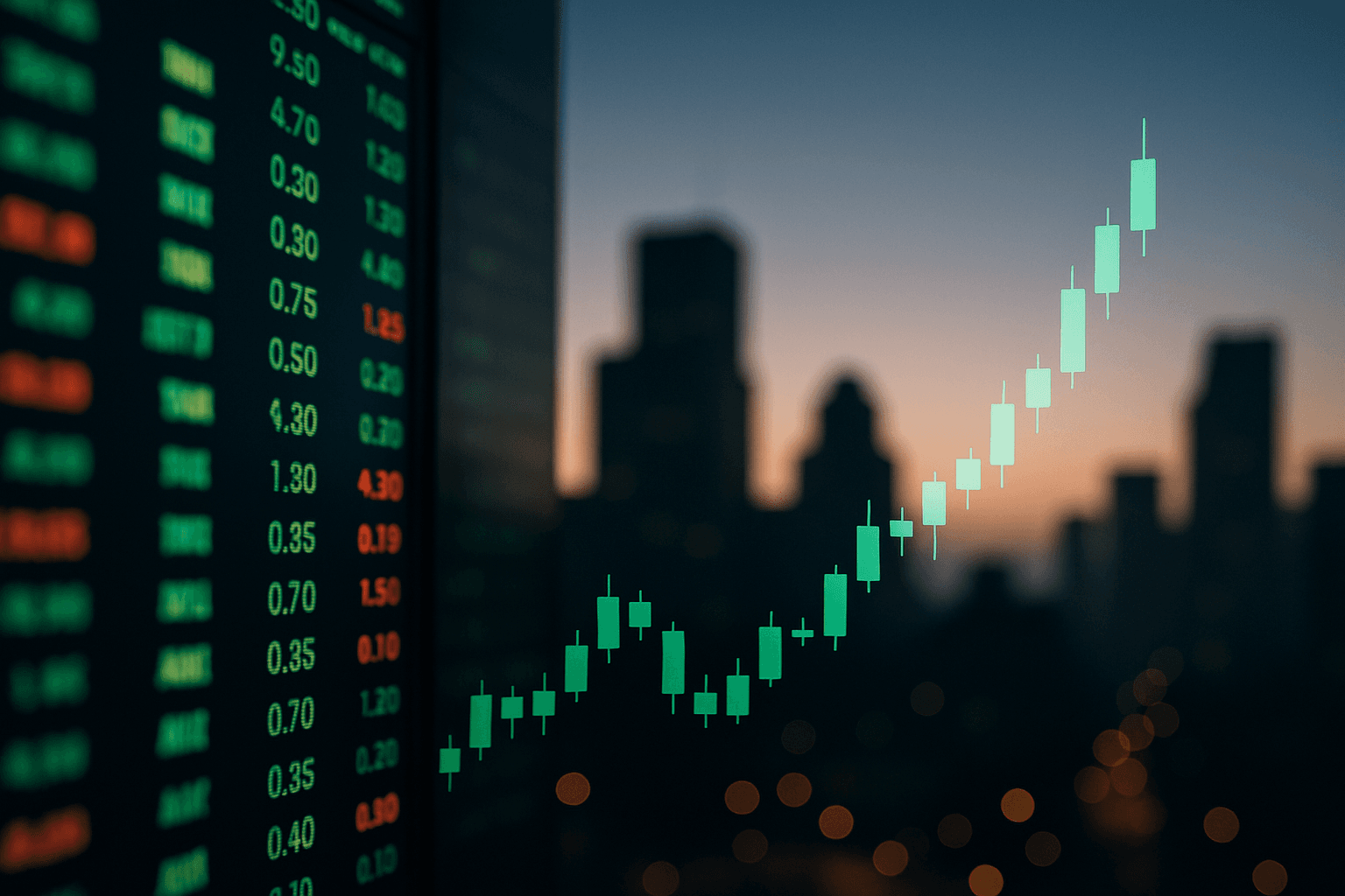 Stock market performance in Brazil