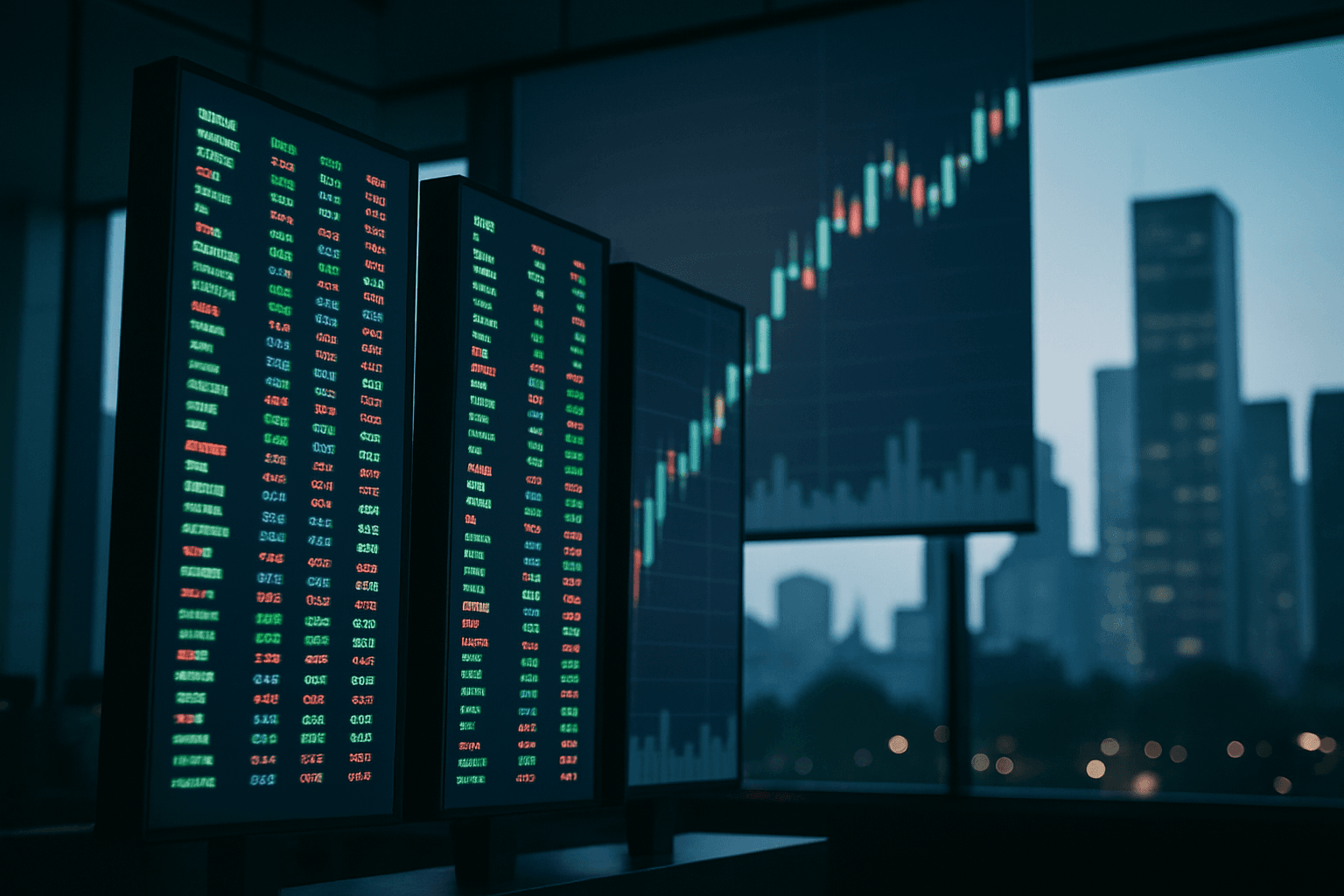 Traders watching Brazilian utility stocks on B3 trading floor