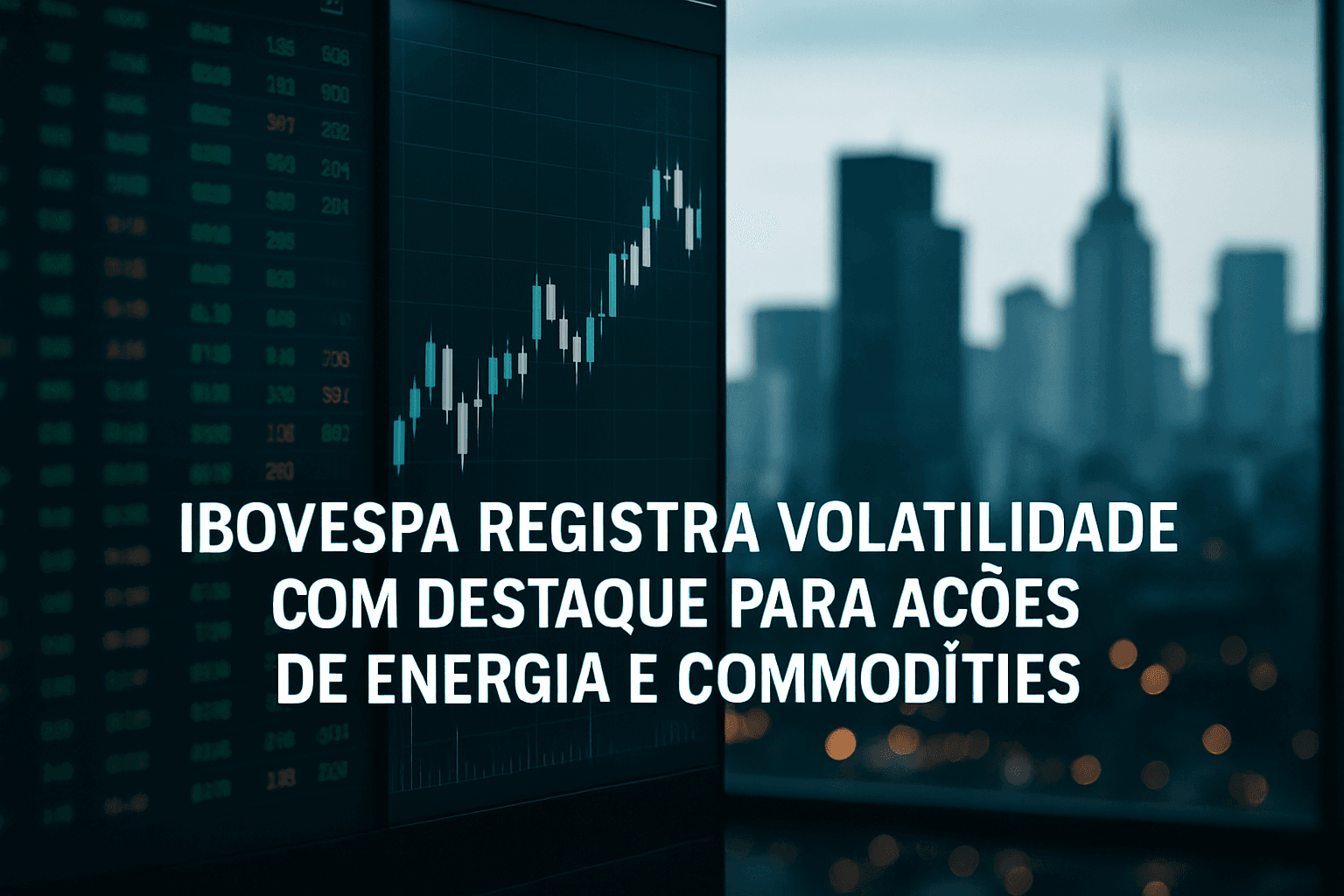 Stock market volatility in Brazil with focus on energy and commodities.